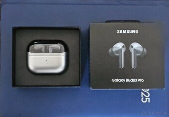 Galaxy Buds 3 Pro, kupovane v Novembri 2025, original, zaruk