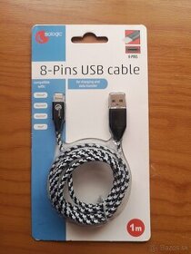 8 pin usb kábel - dátový / nabíjací kábel na iPhone