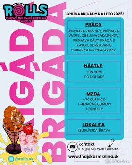 BRIGÁDA - Zmrzlina a Waffle - Zemplínska Šírava