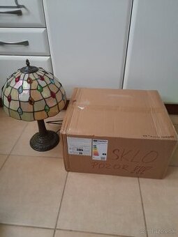 Tifany lamppa stolova nova 12 palcova 45cm