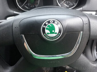 airbag, pas, volant, interier, škoda octavia II