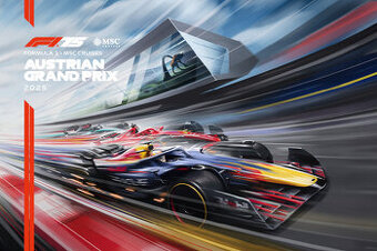 F1 - Rakúsko 2025 celý víkend (3 rôzne tribúny)