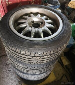 Elektróny 4x108 r15 + pneu 195x50 r15