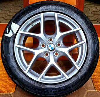alu R17 5x112, senzory, zimné pneu, BMW X1, X2