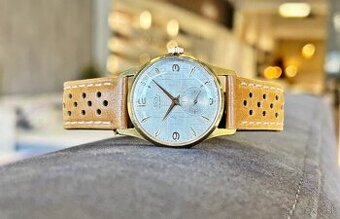 Československé Mechanické Retro Vintage hodinky PRIM Iskra