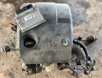 ŠKODA/VW/SEAT, kompletný motor 1.2, 40KW, AWY