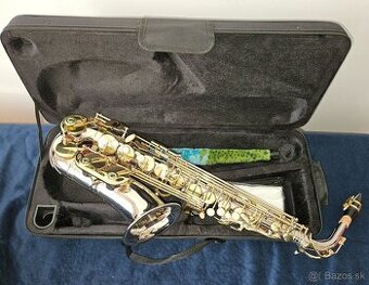 Alt sax silver gold novy