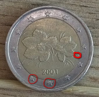 2 Euro - 2001 Finsko chyboražba ponuknite cenu. 064