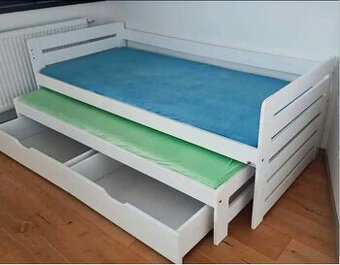 Detská posteľ s prístelkou 90x200