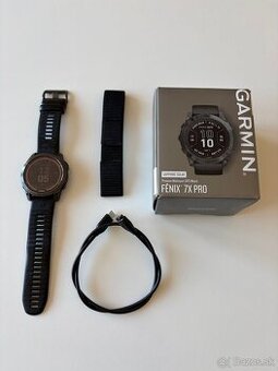 Predám Garmin Fénix 7X Pro Sapphire Solar