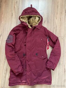 Damska zimna parka bunda Alpha Industries