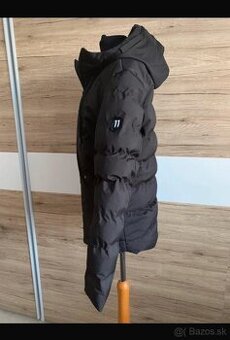 Čierna pánska bunda presívaná veľ. M