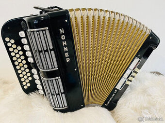 Predám nemeckú heligónku Hohner Overture V 5 hlasná, CF + po