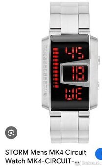 Kúpim takéto hodinky storm MK4 circuit laser