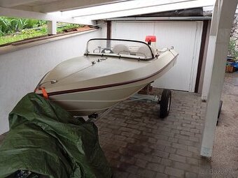 Motorový čln + Mercury 45hp 2takt