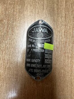 Štítok Jawa Perák 250