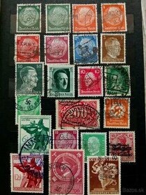 Poštové známky Deutsches Reich - príležitostné pečiatky