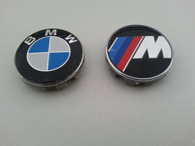 BMW krytky 68mm a 56mm, znak kapota, kufor 73mm a 82mm - 1