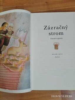 Retro kniha pre deti 1990 Zazracny strom