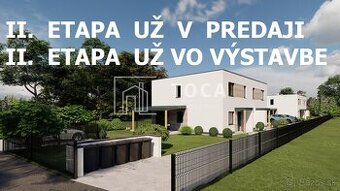 TOCA – II. ETAPA - štýlový dvojpodlažný RD v Kotešovej