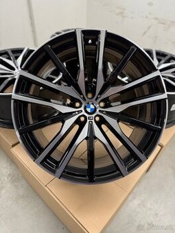 Nepoužité hliníkové disky 5x112 R22 BMW X5 X6 X7 Style 744M