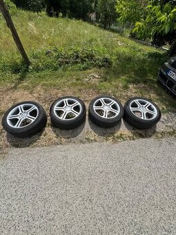 originál disky SEAT R17 – 5x100 + letné pneumatiky