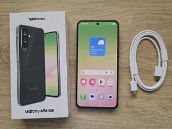 Samsung Galaxy A56 5G 8GB/128GB, cierny,top, ako novy,zaruka