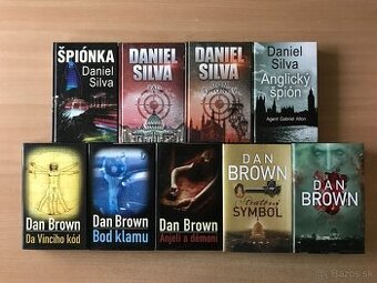 Daniel Silva, Dan Brown, Domik Dán, Verne, Connelly