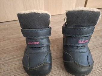 Predam zimne zateplene topanky D.D. Step velkost 23