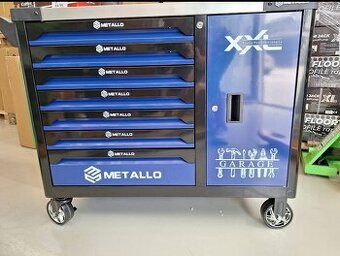 METALLO Professional Tools – Profesionálny dielenský vozík s