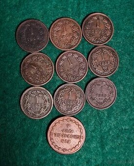 medene grajciare, Rakusko Uhorsko, Frantisek Jozef I.