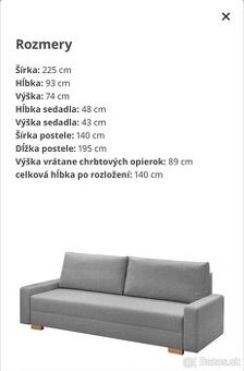 Ikea gauč
