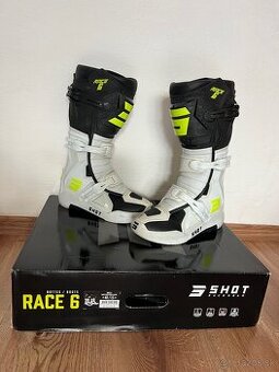 Čižmy na motocross SHOT Race 6 veľ.40