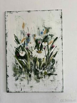 obraz- Lúčne kvety