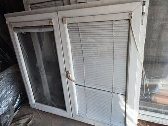 Predám okna 3x plastové 1xdrevoeurookno