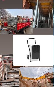 Stavebne stojky a priemyselný odlhčovač, šalovacie Svorky