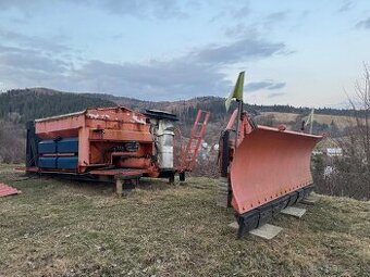 Radlica na sneh / snežný pluh+ Posýpač