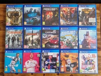 Predám Hry na Playstation 4