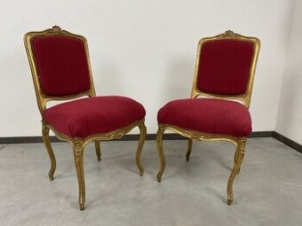 Rokokové stoličky 2ks okolo r.1780