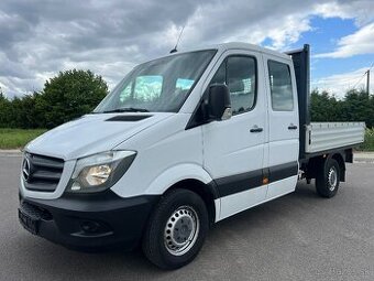 Mercedes-Benz Sprinter 214 valník,klima, 6míst,top