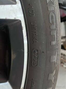 Na predaj sada letných kolies – Nokian 205/55 R16 + alu disk