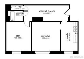 2-izbový byt ul. Park Angelinum – KOŠICE