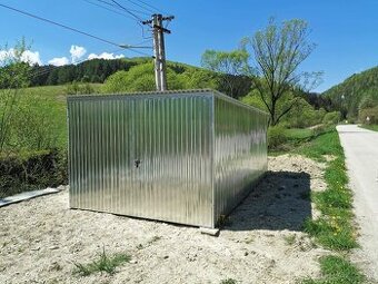 Plechová garáž 3x5m – montáž + dovoz ZDARMA – 650€ s DPH