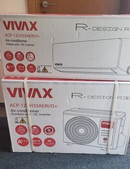 Predám úplne novú  klimatizáciu VIVAX-R Desing 3,5 kw
