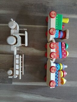 Dreveny zvukovy vlacik Woody