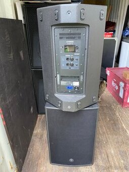 2× Yamaha DZR12 + 2× polstrované púzdra (TOP stav)