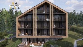 Na predaj luxusný 3-izbový byt B14 v Tatranskej Štrbe o výme