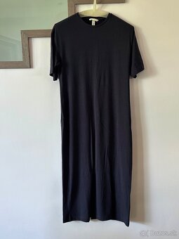 nové tmavomodré šaty H&M, velkosť M - 1