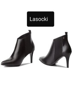 Nové jesenné kožené čižmy Lasocki