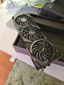 Grafická karta MSI RTX 3060 Ti 3X OC - TOP STAV - 1